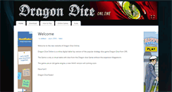 Desktop Screenshot of dragondiceonline.com